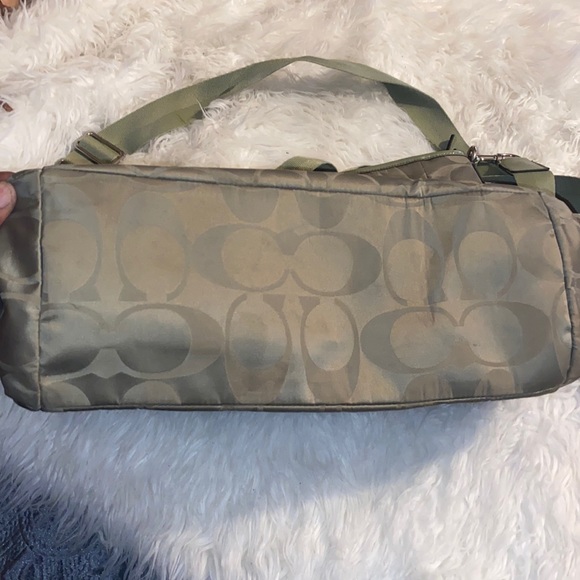 Coach SIGNATURE C NYLON DIAPER BAG BABY TOTE - Picture 3 of 7